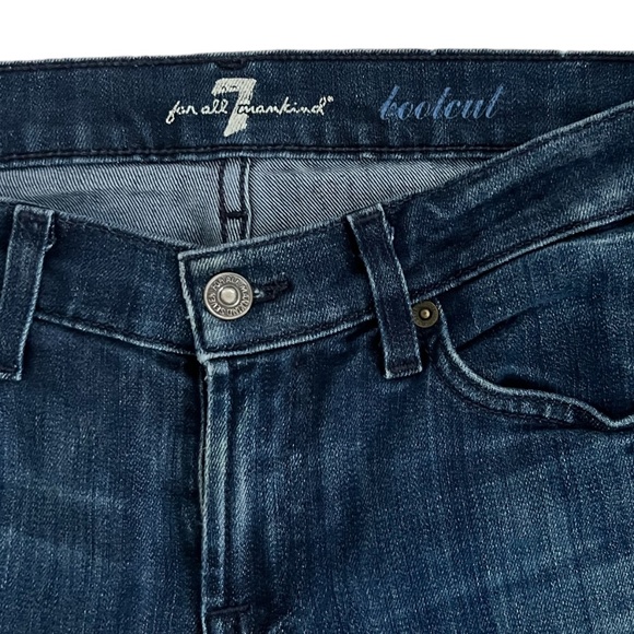 7 FOR ALL MANKIND Women's Denim Bootcut Jeans ~ Ladies Size 28 - Picture 8 of 9